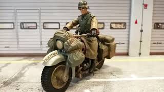 German Soldier with motorcycle from Indiana Jones and the Last Crusade made by Hasbro in 2008