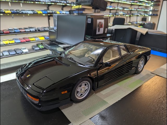 ポケール Ferrari Testarossa 1/8スケールモデル 1:8 Diecast FINAL REVEAL Pocher Ferrari Testarossa Model