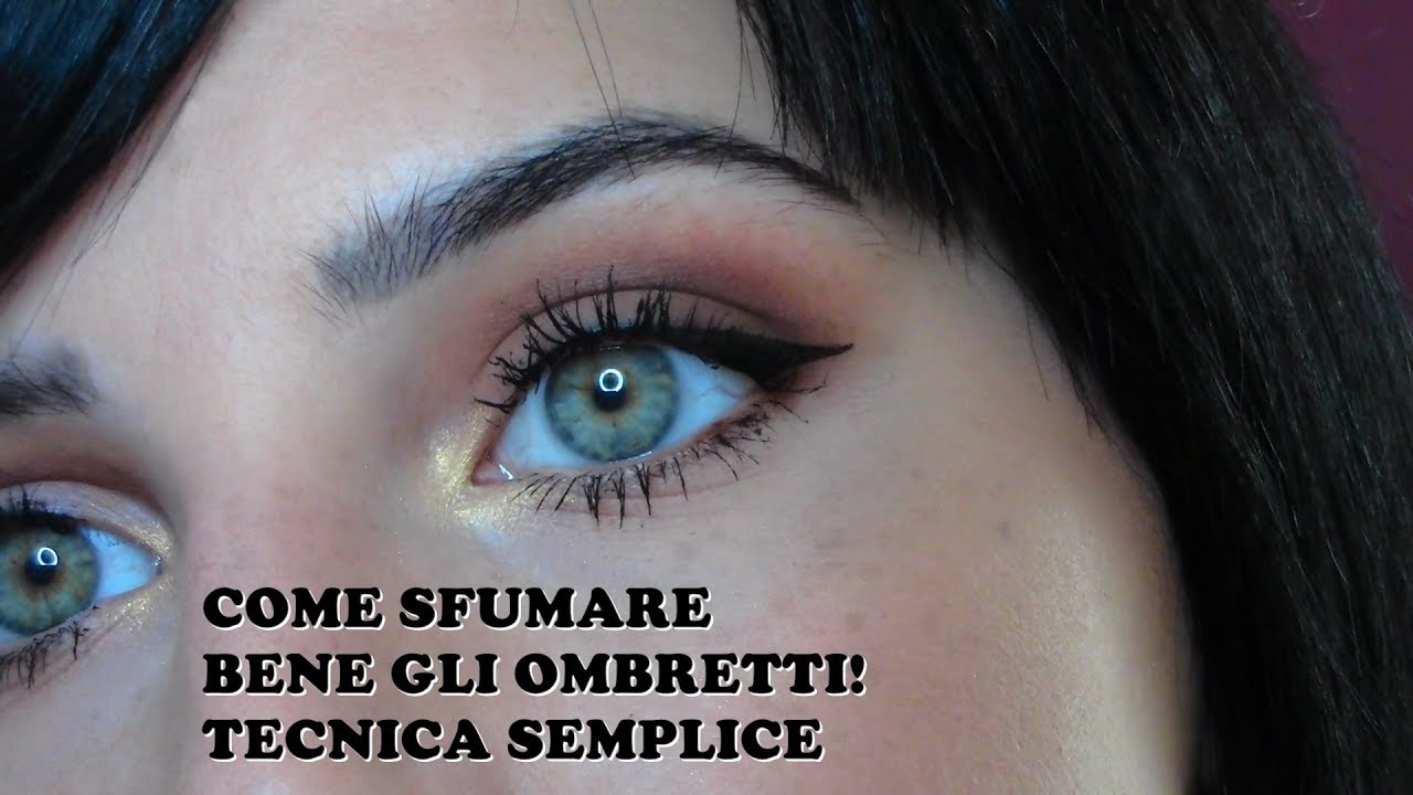 COME SFUMARE BENE GLI OMBRETTI! TECNICA SEMPLICE!