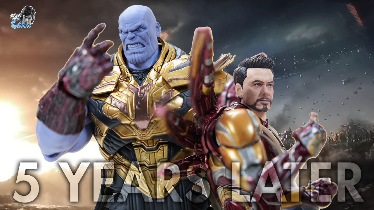 S.H Figuarts Thanos & Iron Man Five Years Later Edition | VS Endgame/Final Battle/I am Iron Man Ver.