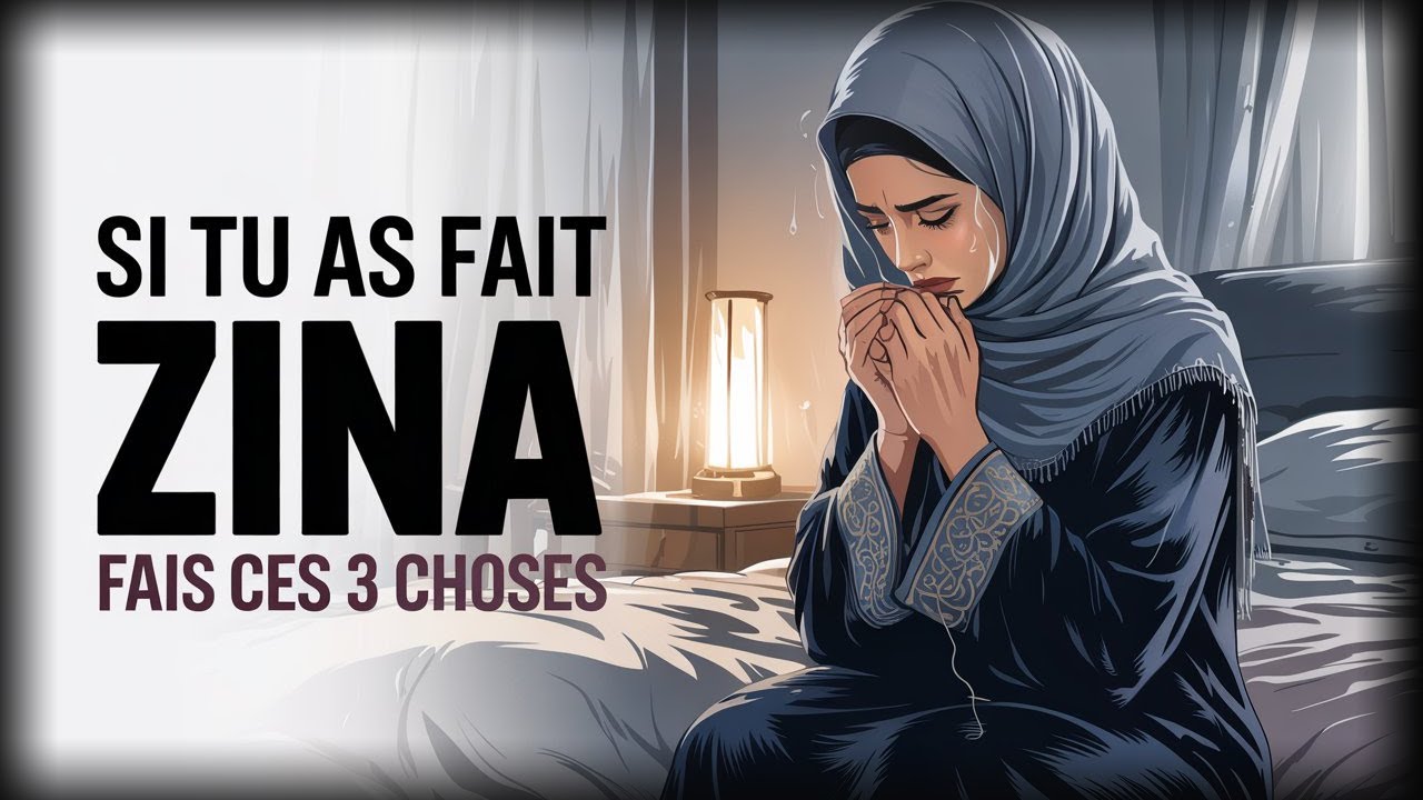 Faites 3 choses qu'Allah pardonne à votre ZINA