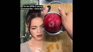 It’s the 2010s &amp; you’ve discovered the “Sock Bun.” #nostalgia #2010s #fashion #millennials