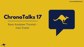 ChronoTalks 17 - Race Analyzer Tutorial