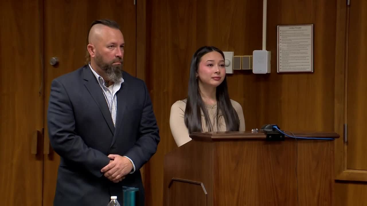 Kylie Ossege, victim in Oxford High School shooting, speaks at sentencing