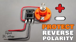 Protect Your Circuitry from Polarity Reversal with MOSFET !!