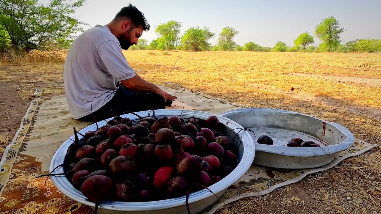 Beet instructions Beetroot recipe Arabic style Village cooking Arabic ...