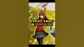 Yukiko Amagi All Distortion Skill | Blazblue Cross Tag Battle #defxgames #blazbluecrosstagbattle