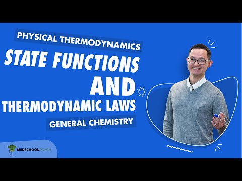 Video: Kokie termodinaminiai dydžiai yra būsenos funkcijos?