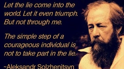 One Word Of Truth
