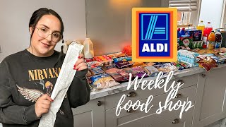 ALDI FOOD SHOP | Family of 5 | Slimming world friendly | January 2024