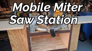 Music by Scott Holmes from FreeMusicArchive.org In my latest shop project I finally get the time to build a mobile miter saw station.