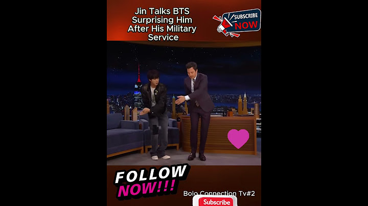 Jin Talks BTS Surprising Him After His Military Service