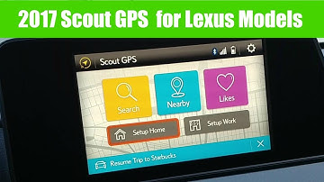 How to use 2017 Scout GPS Link on Lexus and Toyota Models