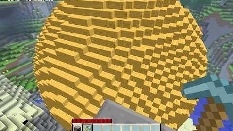 Minecraft Voxel Sphere