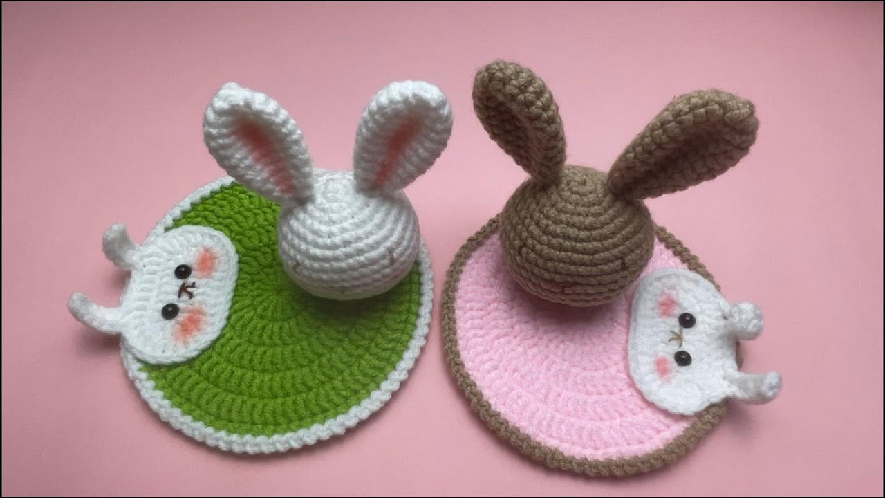How to crochet a rabbit head crochet beginners tutorial step by step ...
