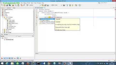 Array 2 Dimensi JAVA