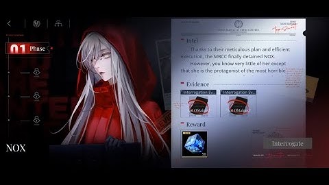 Bureau Interrogation: NOX (Complete) - Path to Nowhere