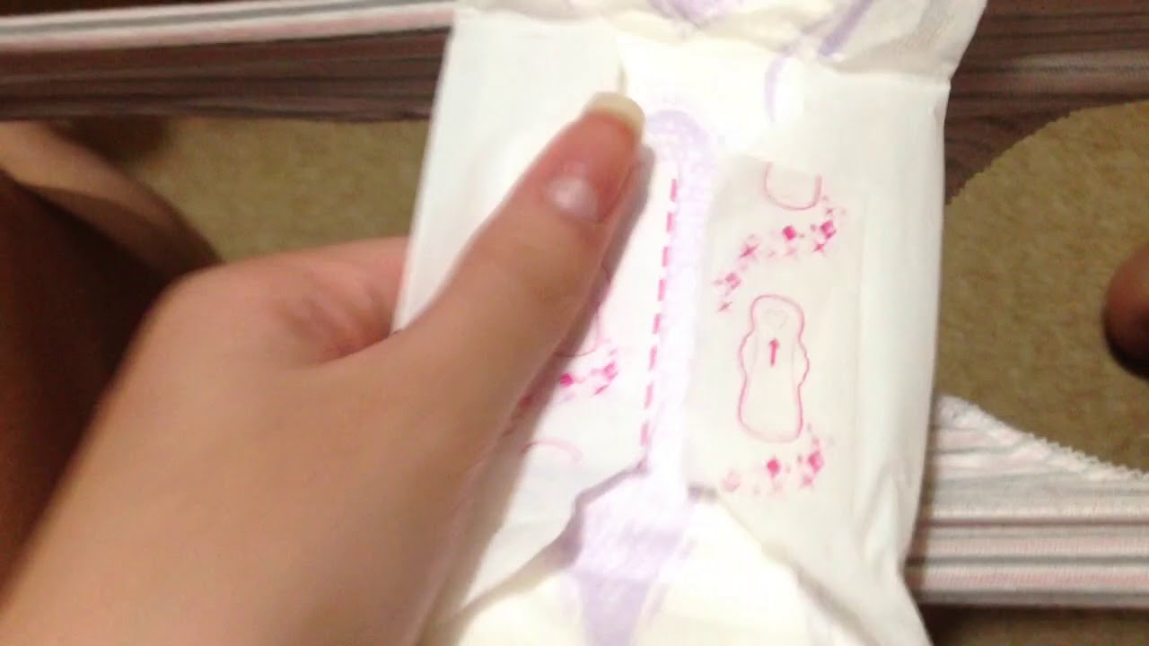 HOW TO PUT ON A PAD!!!! + DEMO! ♥ 