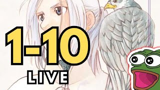 🔴LIVE! Arslan Senki Chapter 1-10 LIVE Reaction: BETTER THAN FMAB