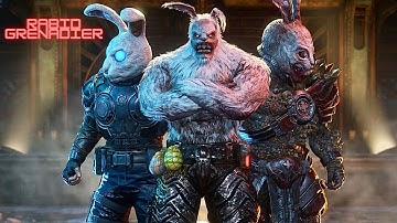 GEARS Of War 5 - BUNNY HUNT |RABID GRENADIER| GAMEPLAY