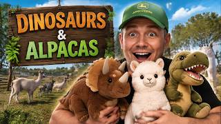 FS25 Is Getting DINOSAURS?! 🦖 Beans & Alpacas Expansion Explained!