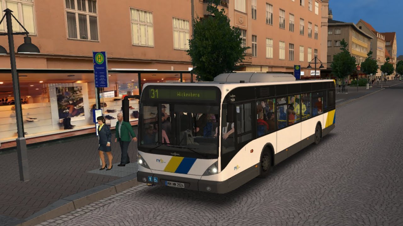 [OMSI 2] Rheinhausen | rvb Van Hool A330 ZF Ecomat | Route 31 - YouTube
