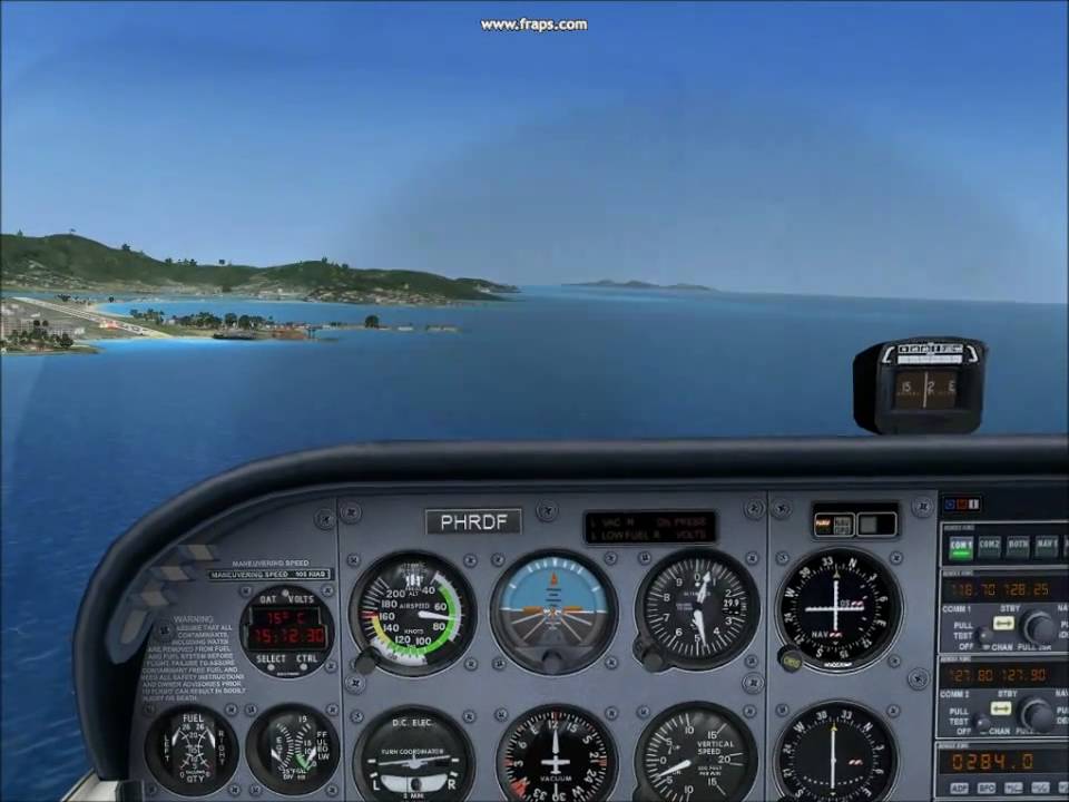 First test of FacetrackNoIR in FSX