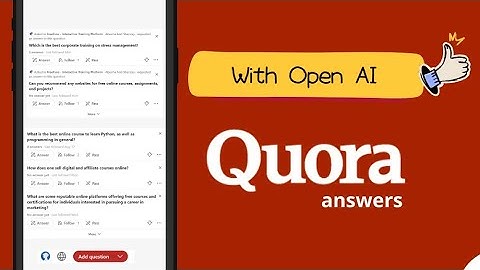 QAdominator|Quora Answer Bot|Auto Answer Quora Questions with OpenAI API