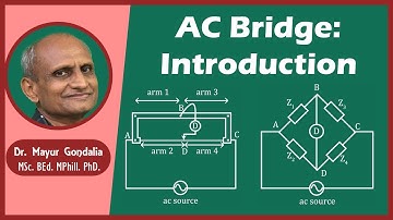 AC Bridge Introduction | Alternating Current Bridges | DC Bridges Vs AC Bridges