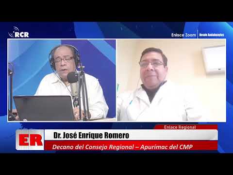 ENTREVISTAS A JOSÉ ENRIQUE ROMERO, DECANO DEL CONSEJO REGIONAL – APURÍMAC DEL CMP