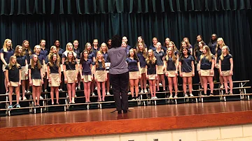 St  Luke's MS Girls Choir at the 2015 Trills & Thrills Competition