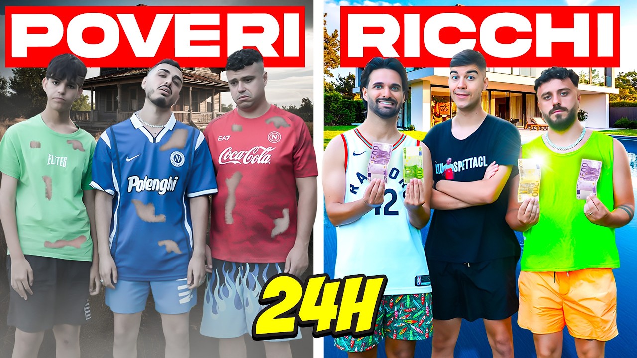 🤑 RICCHI vs POVERI IN VILLA!! 🏡