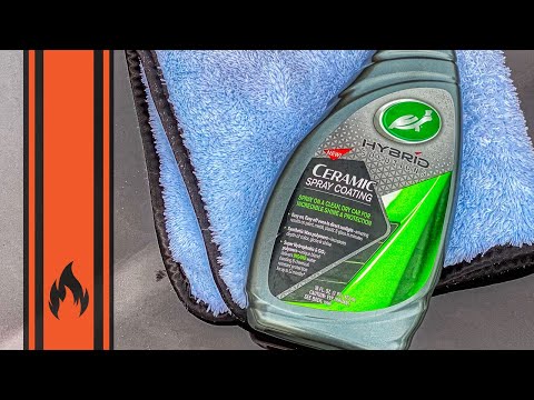 Diluting Turtle Wax Hybrid Solutions Ceramic 3-in-1 Detailer. Good