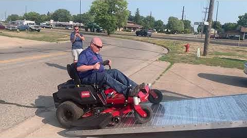 National Fleet Products "Hide-A-Ramp" demonstration in a Ford Transit Commercial Van