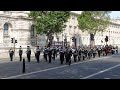 Band bugles pipes  drums the royal irish regiment combined irish regiments parade and service