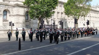 Band, Bugles, Pipes & Drums: The Royal Irish Regiment: Combined Irish Regiments Parade and Service.