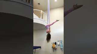 Falling in STYLE!😍 #aerialhammock #tutorial