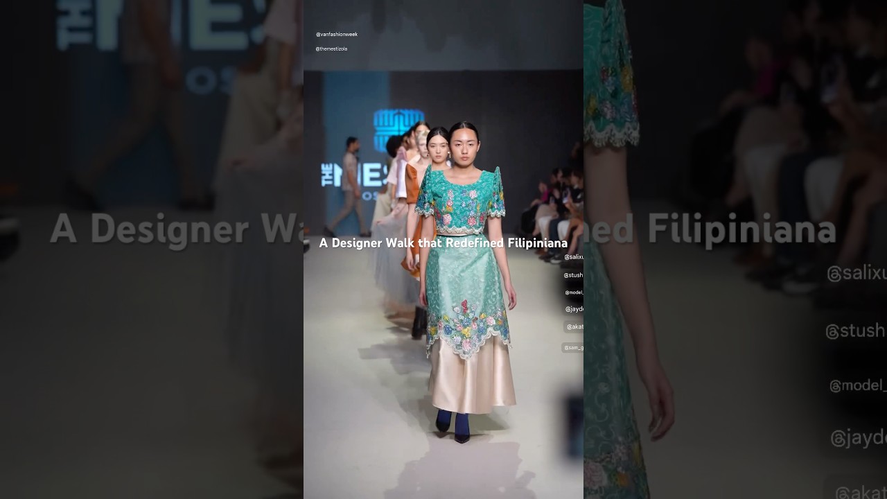 The Mestizo Finale Walk | Vancouver Fashion Week SS25 | Spring/Summer 2025 Preview Collection