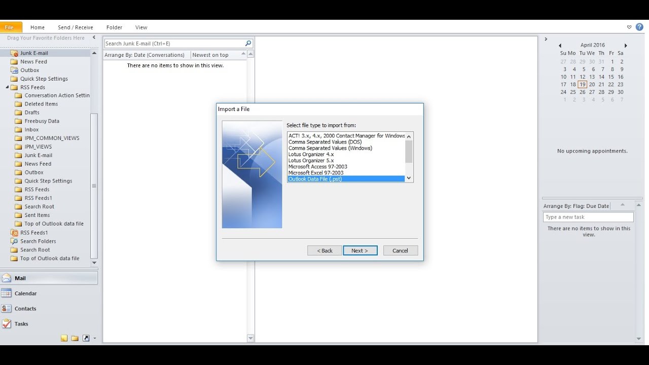 How To Import Outlook 2010 Data File YouTube how-to-import-outlook-2010-data-file-youtube