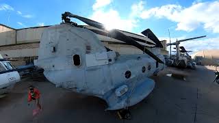 CH-46  Frog walkaround
