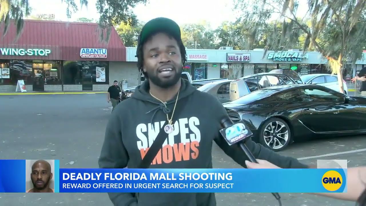 Manhunt underway after deadly Florida mall shooting