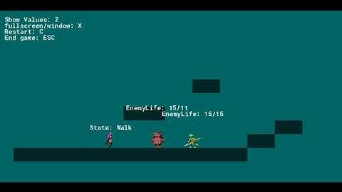 Damage to Enemy Game Maker 2