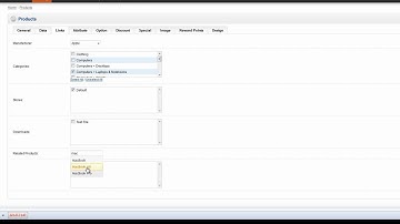 Cross Selling Related Products Using Opencart - SitesNStores Support