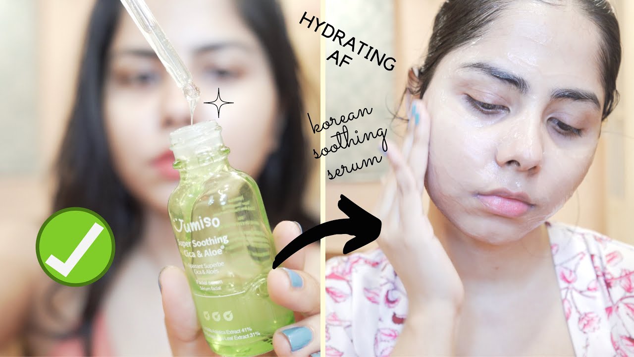 Best Face Serum for All Skin Types? Jumiso Super Soothing Cica & Aloe Serum  Review