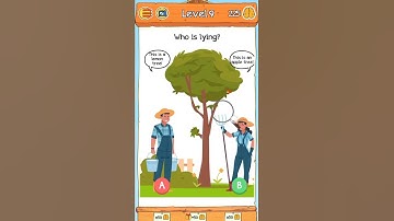 Braindom 2 : Who is lying Level 9 Answer Completed ❤️💥 #braindom2 #shorts #gameplay #riddles