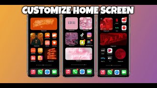 HOW TO CUSTOMIZE HOME SCREEN WITH iOS14