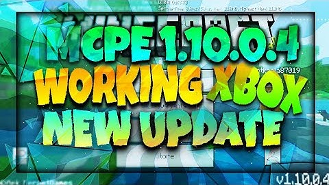 MINECRAFT PE 1.10.0.4 UPDATE - WORKING XBOX LIVE SIGN IN - NEW ITEMS(SHIELDS AND MORE!)MCPE 1.10