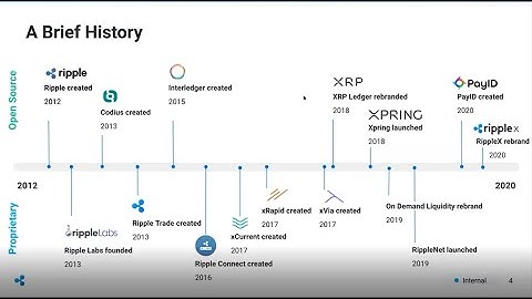 The history of Ripple, in depth explanation of XRP Ledger: Utility, Liquidity w/ Blockchain RippleX