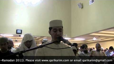 صلاة التراويح للقارئ عبد الكريم الدغوش - رمضان (2011Taraweeh )