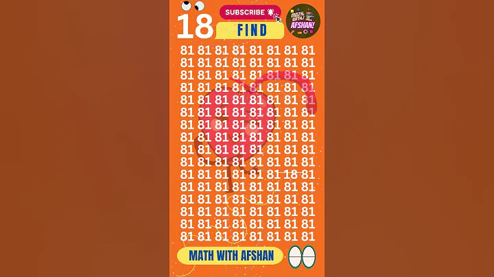 Find 👉 18 odd number puzzle🧩 IQ Level Math Puzzle #iqtest #quiz #puzzle #logicriddles  #logicpuzzle
